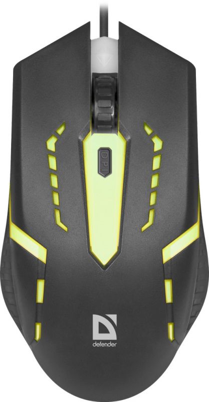Миша Defender Hit MB-601 Black (52601)