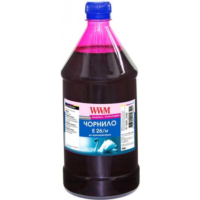 Чорнило WWM Epson Expression Premium XP-600/605/700 Magenta (E26/M-4) 1000г