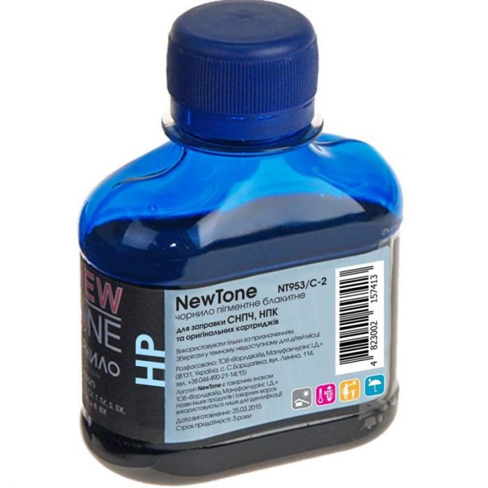 Чорнило NewTone HP OfficeJet Pro 7730 (NT953/C-2) Cyan Pigment, 100 г