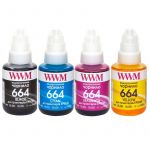 Комплект чорнила WWM для Epson L110/L210/L300 4х140г B/C/M/Y (E664SET4)