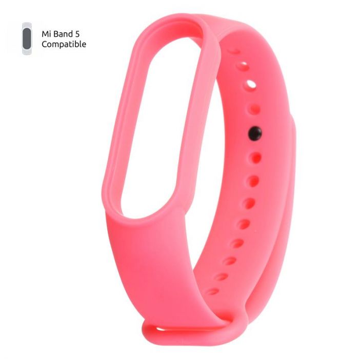 Ремінець Armorstandart для браслета Xiaomi Mi Band 5/Mi Band 6 Hot Pink (ARM57003)