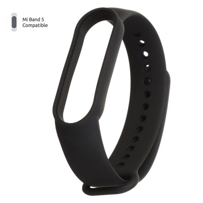 Ремінець Armorstandart  для браслета Xiaomi Mi Band 5/Mi Band 65 Black (ARM56997)