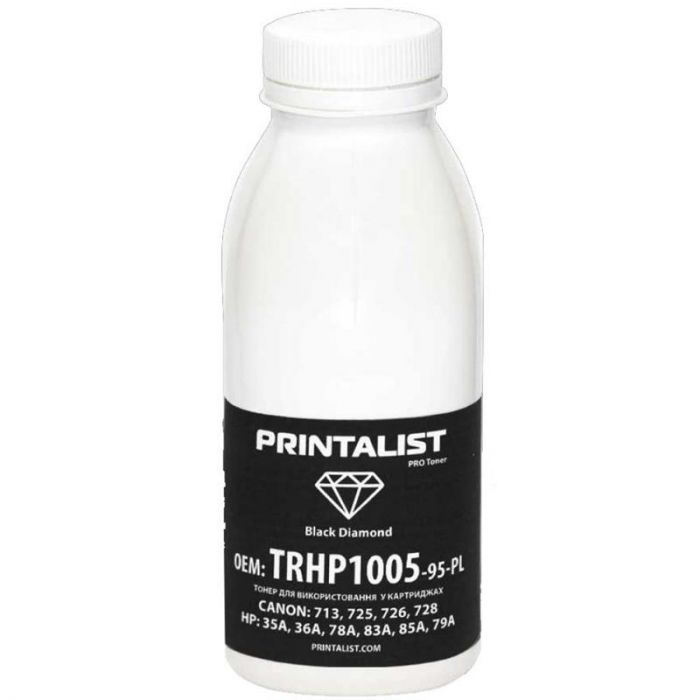 Tонер Printalist (TRHP1005-95-PL) HP LJ P1005/1006/1505 Black 95г