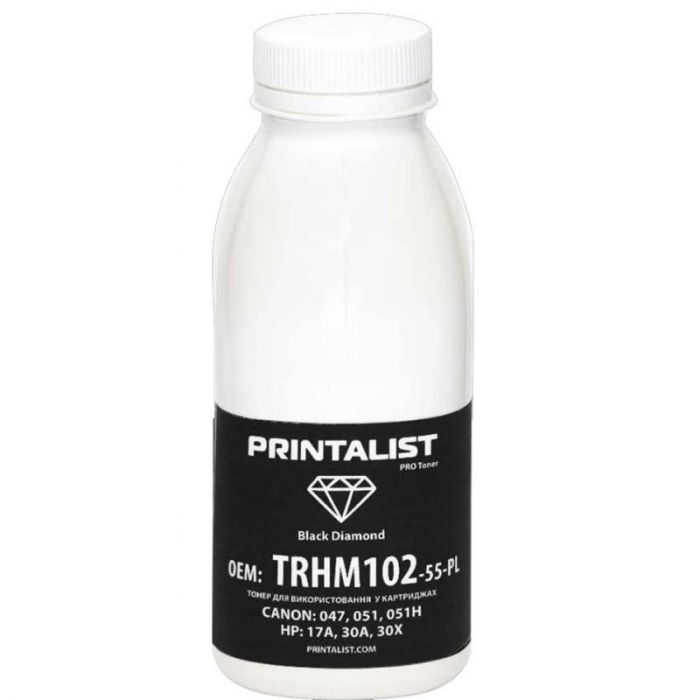 Tонер Printalist (TRHM102-55-PL) HP LJ Pro M102A/102W/130A Black 55г