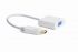 Адаптер Cablexpert DisplayPort - VGA (M/F), 0.15 м, білий (A-DPM-VGAF-02-W) пакет