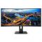 Монiтор Philips 34" UltraWide 346B1C/00 VA Black