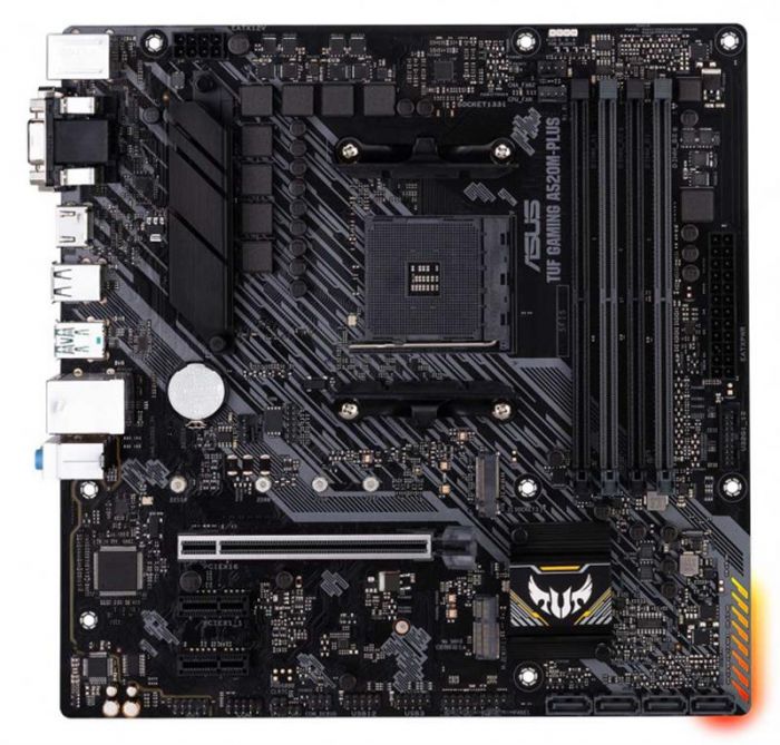 Материнська плата Asus TUF Gaming A520M-Plus Socket AM4