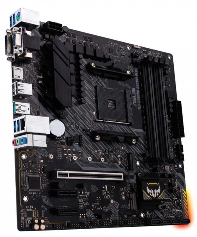 Материнська плата Asus TUF Gaming A520M-Plus Socket AM4