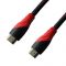 Кабель Grand-X HDMI - HDMI, (M/M), 1.5 м, Black-Red (HDN-1080P)