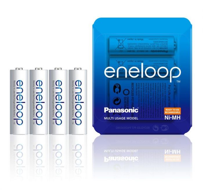 Акумулятори Panasonic Eneloop AA/HR06 NI-MH 1900 mAh слайдерпак BL 4 шт