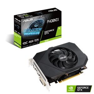 Відеокарта GF GTX 1650 4GB GDDR6 Phoenix OC Asus (PH-GTX1650-O4GD6-P)