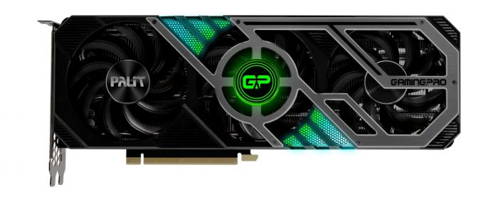 Відеокарта GF RTX 3090 24GB GDDR6X GamingPro OC Palit (NED3090S19SB-132BA)