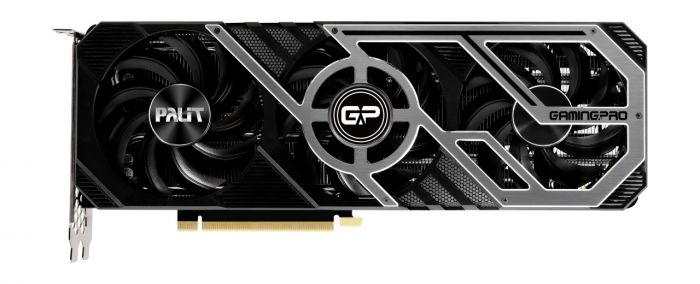 Відеокарта GF RTX 3080 10GB GDDR6X GamingPro V1 OC Palit (NED3080S19IA-132AA) (LHR)