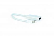 Адаптер Cablexpert (A-mDPM-HDMIF-02-W) MiniDisplayPort-HDMI, 0.15м