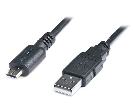 Кабель REAL-EL Premium USB - microUSB 2.0 1m, чорний