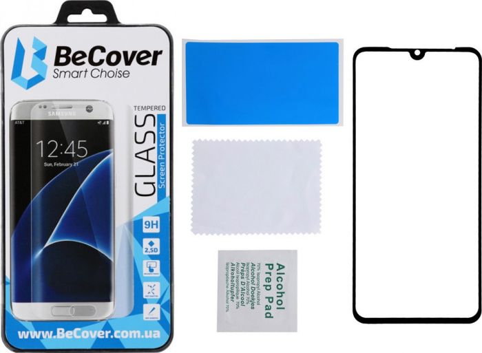 Захисне скло BeCover для Huawei P30 Lite Black (703833)