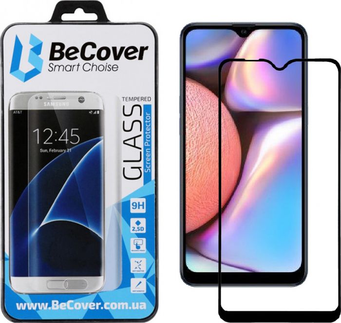 Захисне скло BeCover для Samsung Galaxy A10s SM-A107 Black (704116)