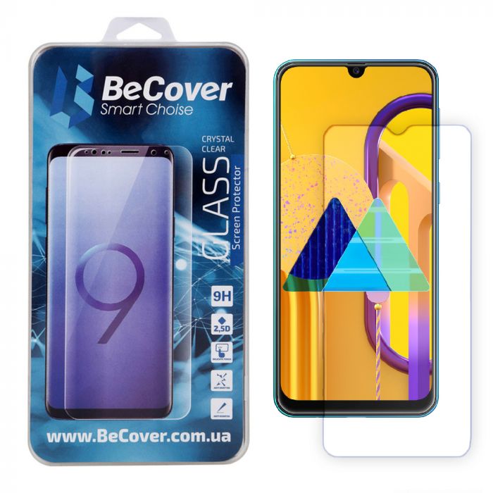 Захисне скло BeCover для Samsung Galaxy M31 SM-M315 Crystal Clear Glass (704725)