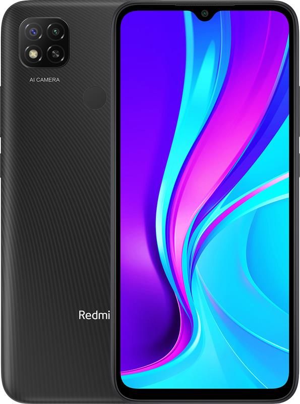 Смартфон Xiaomi Redmi 9C 3/64GB Dual Sim Midnight Gray_