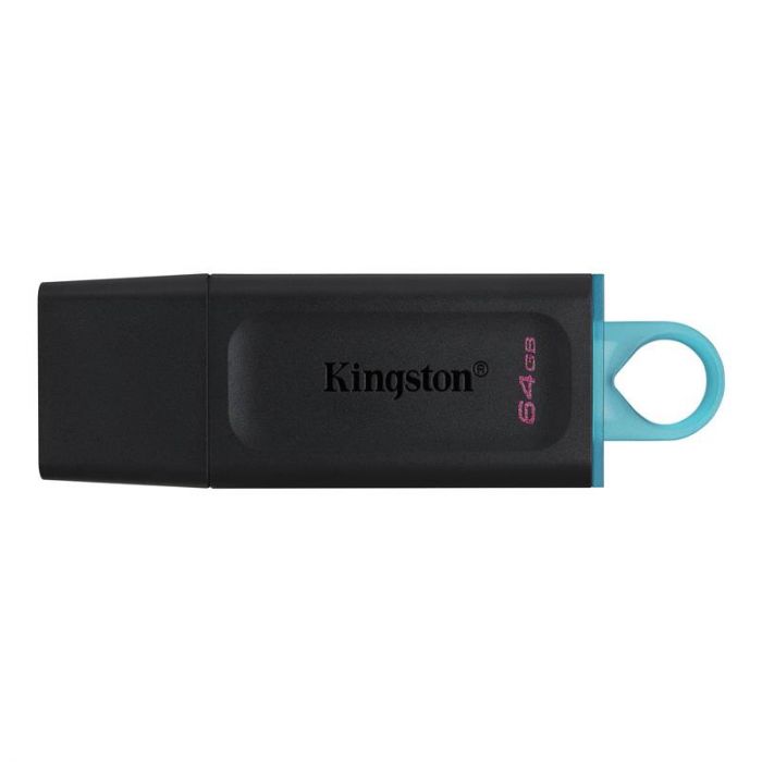 Флеш-накопичувач USB3.2 64GB Kingston DataTraveler Exodia Black/Teal (DTX/64GB)