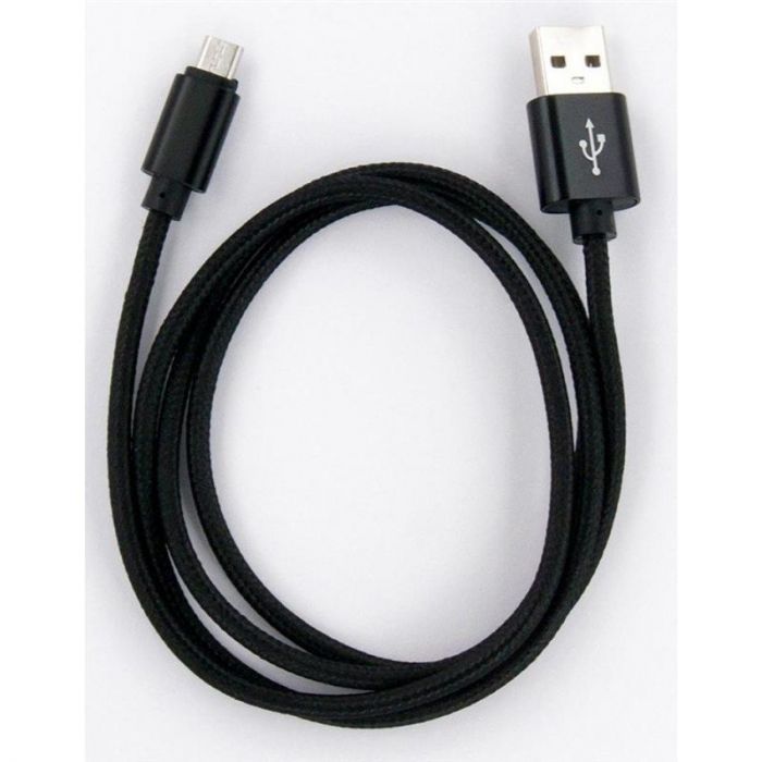 Кабель Dengos USB-microUSB 1м Black (NTK-M-MT-BLACK)