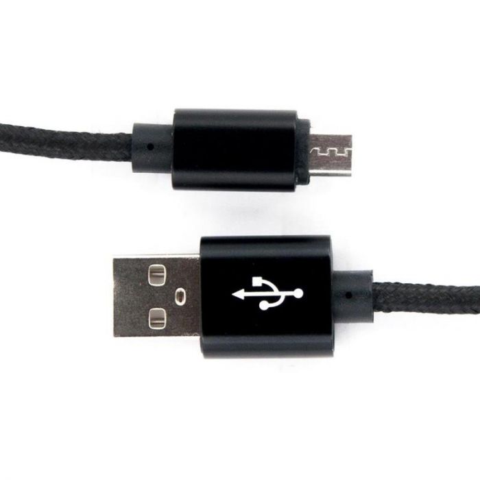 Кабель Dengos USB-microUSB 1м Black (NTK-M-MT-BLACK)