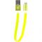 Кабель Dengos USB-Lightning 0.2м Light Green (PLS-L-SHRT-PLSK-LGREEN)