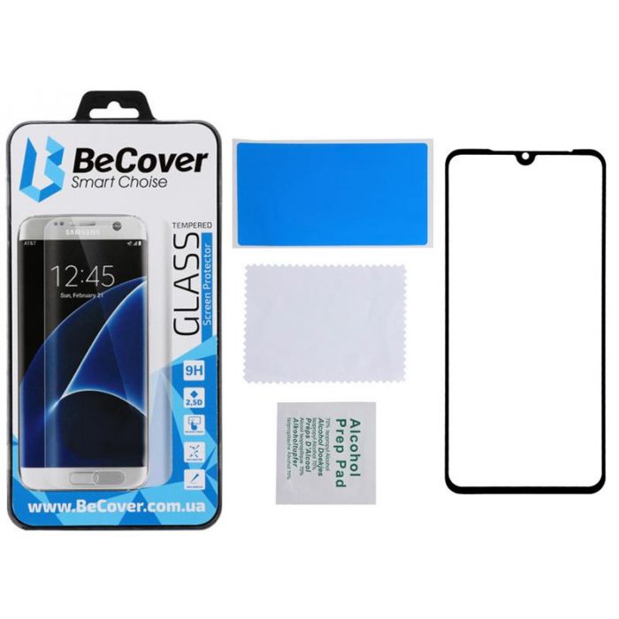 Захисне скло BeCover для Huawei Y8p/P Smart S Black (705142)