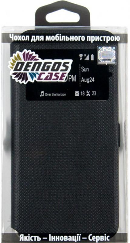 Чохол-книжка Dengos Flipp-Book Call ID для Xiaomi Redmi Note 9 Pro Black (DG-SL-BK-268)