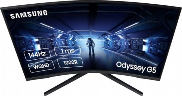 Монітор Samsung 31.5" Odyssey G5 (LC32G55TQWIXCI) VA Black Curved