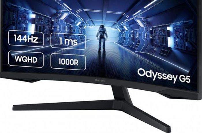 Монітор Samsung 31.5" Odyssey G5 (LC32G55TQWIXCI) VA Black Curved