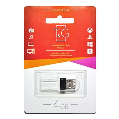 Флеш-накопичувач USB 4GB T&G 010 Shorty Series (TG010-4GB)