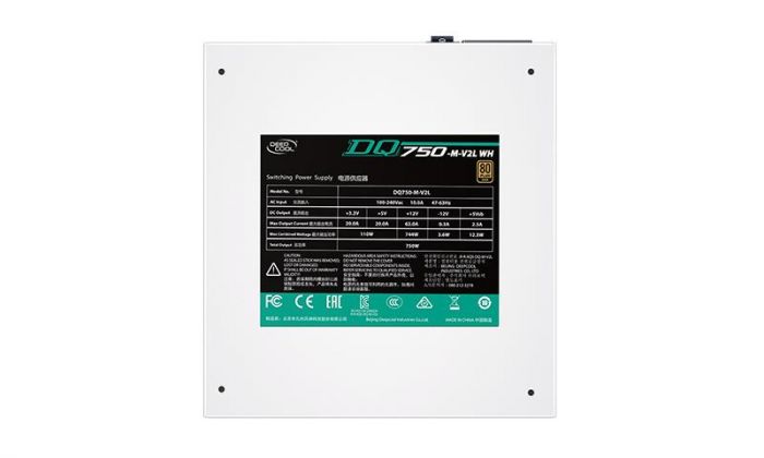 Блок живлення DeepCool DQ750M WH (DQ750-M-V2L WH) 750W