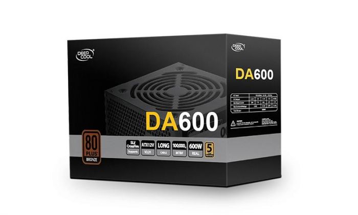 Блок живлення DeepCool DA600 (DP-BZ-DA600N) 600W
