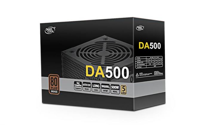 Блок живлення DeepCool DA500 (DP-BZ-DA500N) 500W