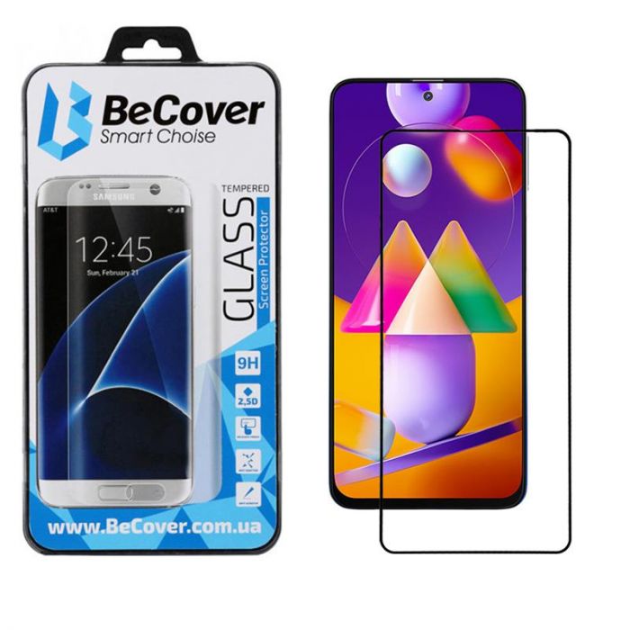 Захисне скло BeCover для Samsung Galaxy M31s SM-M317 Black (705234)