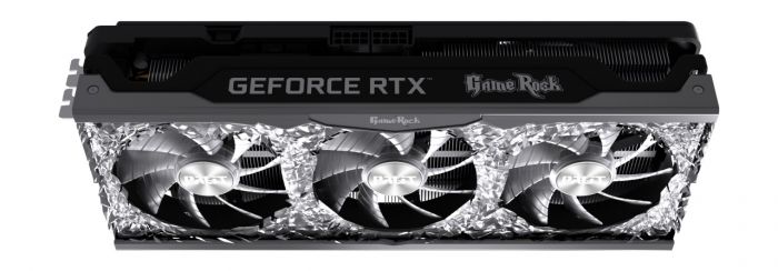 Відеокарта GF RTX 3070 8GB GDDR6 GameRock OC V1 Palit (NE63070H19P2-1040G) (LHR)