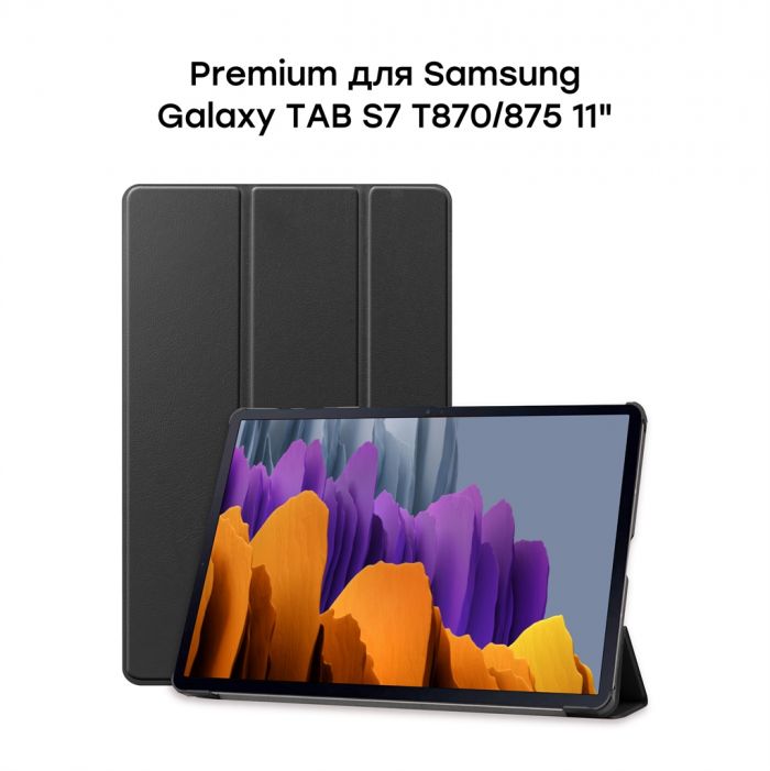 Чохол-книжка AirOn Premium  для Samsung Galaxy Tab S7+ SM-T970/SM-T975 Black (4821784622492)