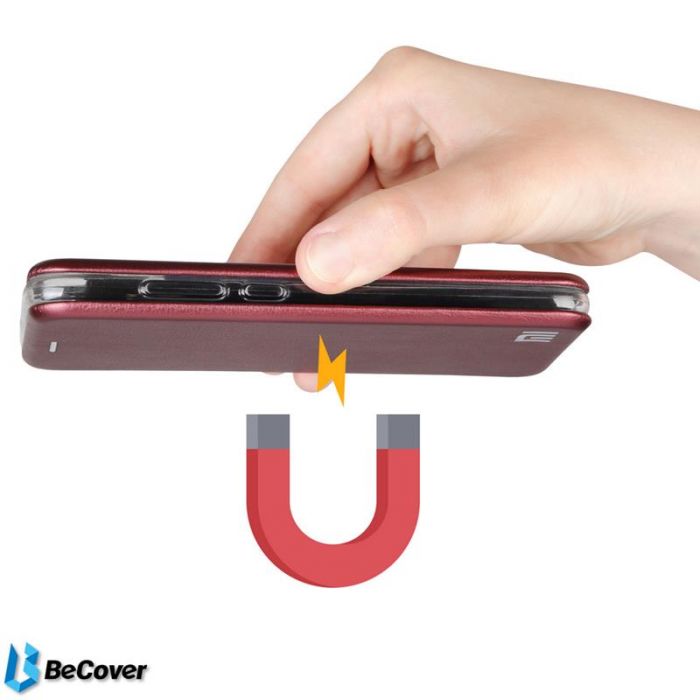 Чохол-книжка BeCover Exclusive для Xiaomi Redmi 9A Burgundy Red (705271)