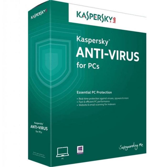 Програмний продукт Kaspersky Anti-Virus Eastern Europe Edition. 4-Desktop 1 year Base License Pack (KL1171OCDFS)