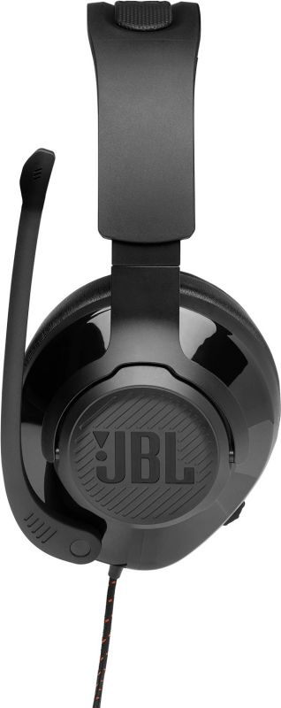 Гарнiтура JBL Quantum 200 Black (JBLQUANTUM200BLK)