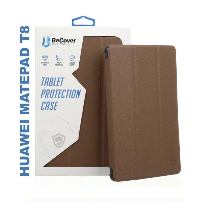 Чохол-книжка BeCover Smart для Huawei Mediapad T8 Brown (705289)