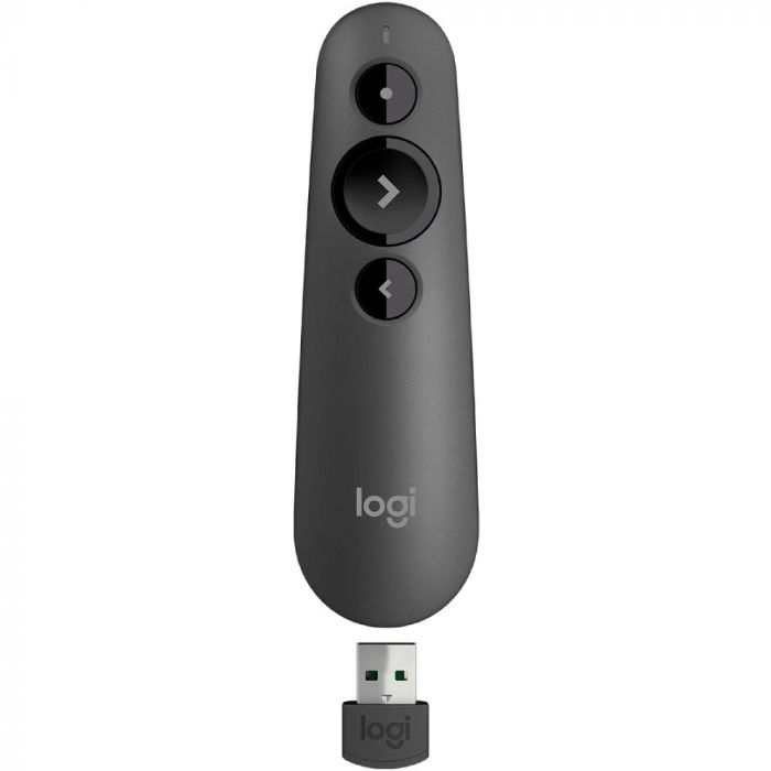 Презентер Logitech R500S Laser Presentation Remote Graphite (910-005843)
