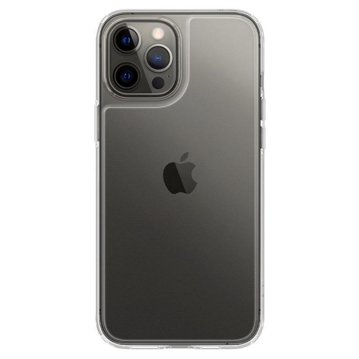 Чохол-накладка Spigen Quartz Hybrid для Apple iPhone 12 Pro Max Crystal Clear (ACS01621)