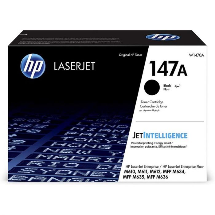 Картридж HP 147A LJ MFP 611/612/635/636 Black (W1470A)