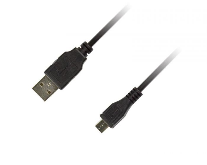 Кабель Piko USB - micro USB V 2.0 (M/M), 0.3 м, Black (1283126474071)