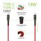 Кабель Intaleo CBRNYTT1 USB Type-C-USB Type-C 1.2м Red (1283126504112)