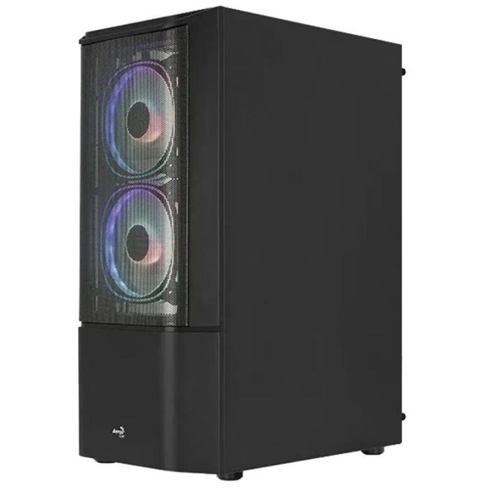 Корпус AeroCool Quantum Mesh (Quantum Mesh-G-BK-v2) Black без БЖ