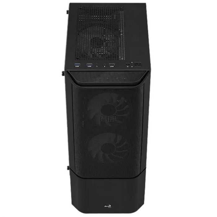 Корпус AeroCool Quantum Mesh (Quantum Mesh-G-BK-v2) Black без БЖ