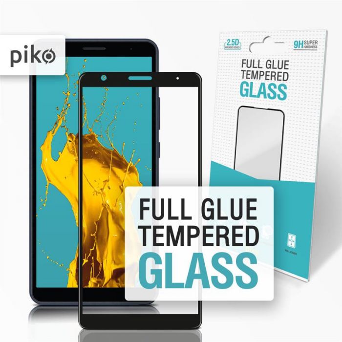 Захисне скло Piko для ZTE Blade L210 Black Full Glue, 0.3mm, 2.5D (1283126505454)
